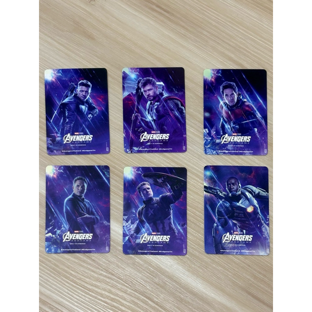 การ์ดสะสมหนัง Avengers Endgame