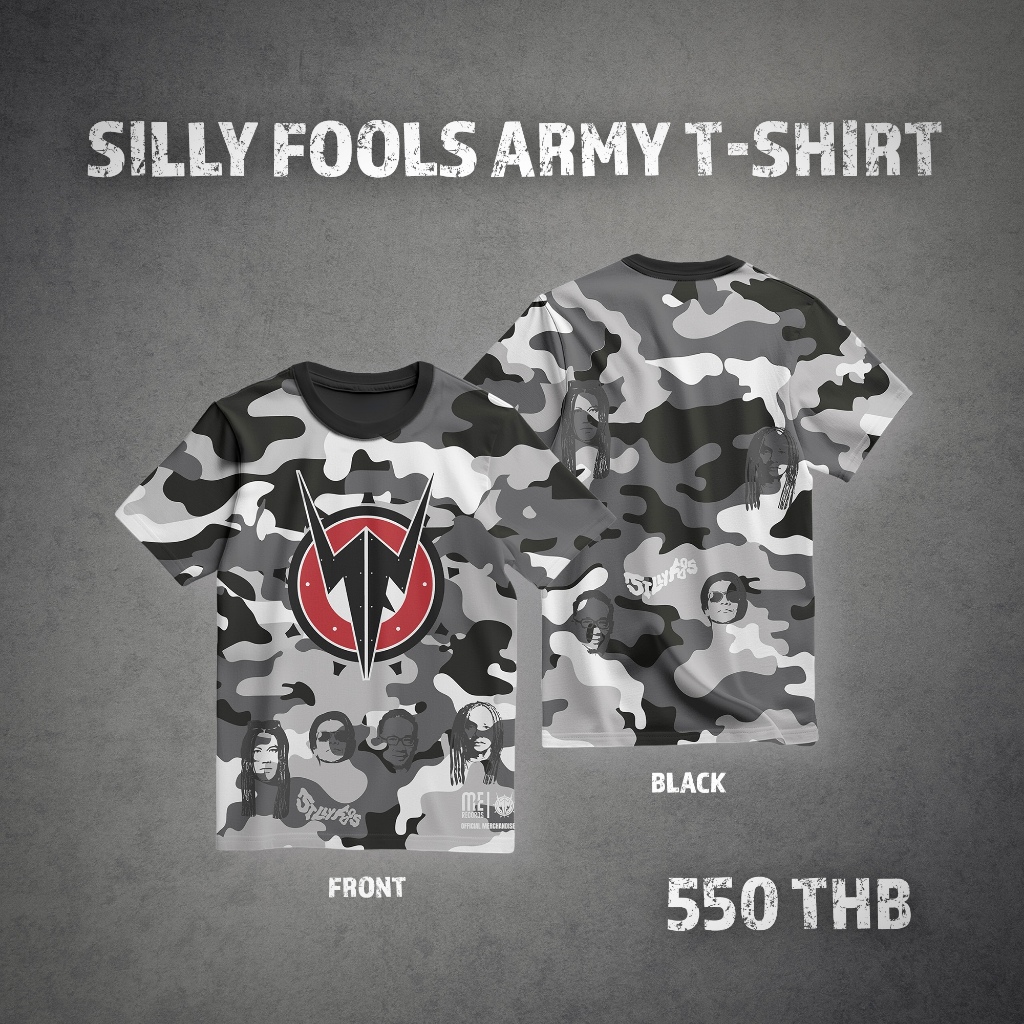 T-SHIRT SILLY FOOLS ARMY Concert