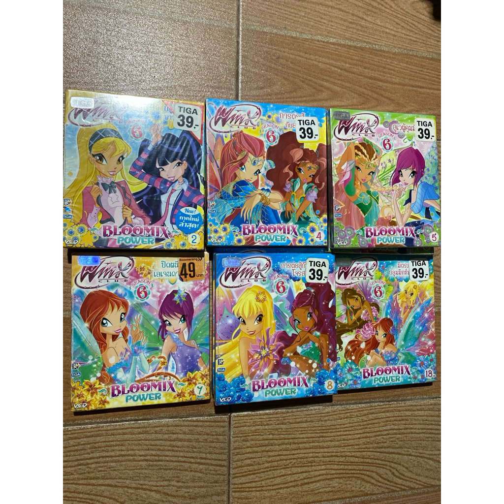 Winx CLUB SEASON 6 วิงซ์คลับ แผ่นแท้