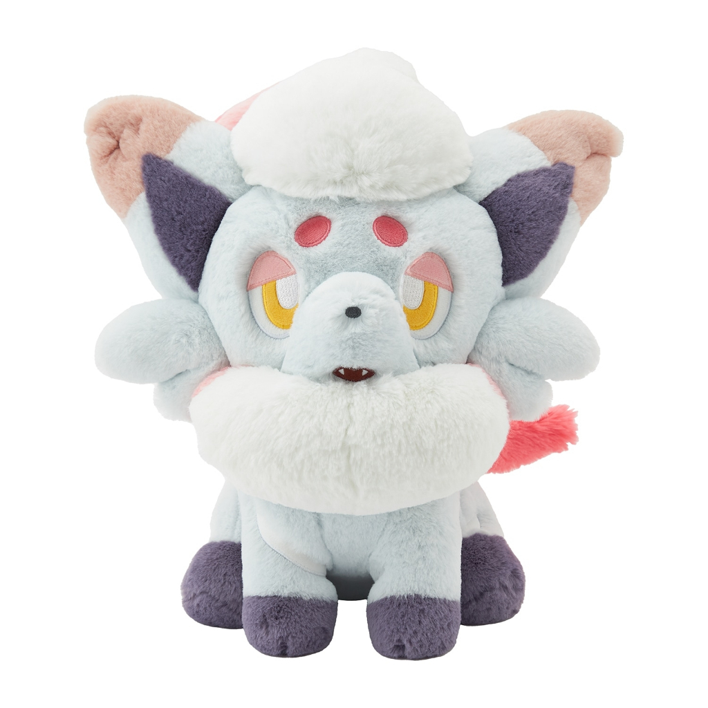 【Direct from Japan】Hisuian Zorua Fluffy Hugging Plush – Pokémon Center Original