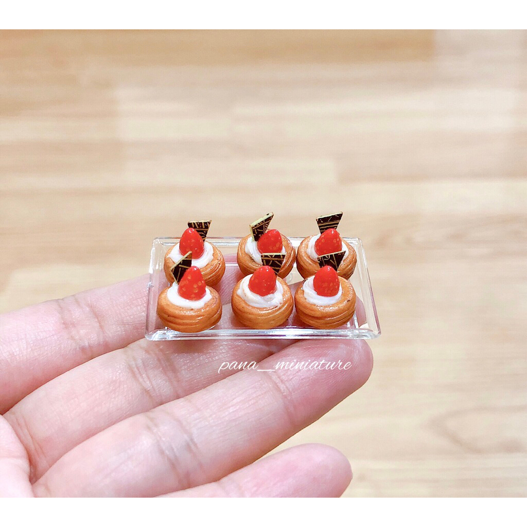 ดินปั้นขนมจิ๋ว เดนิชจิ๋ว ราคา/ชิ้น