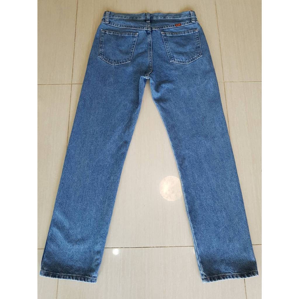 กางเกงยีนส์ Rustler ผ้าไม่ยืด เอว 31