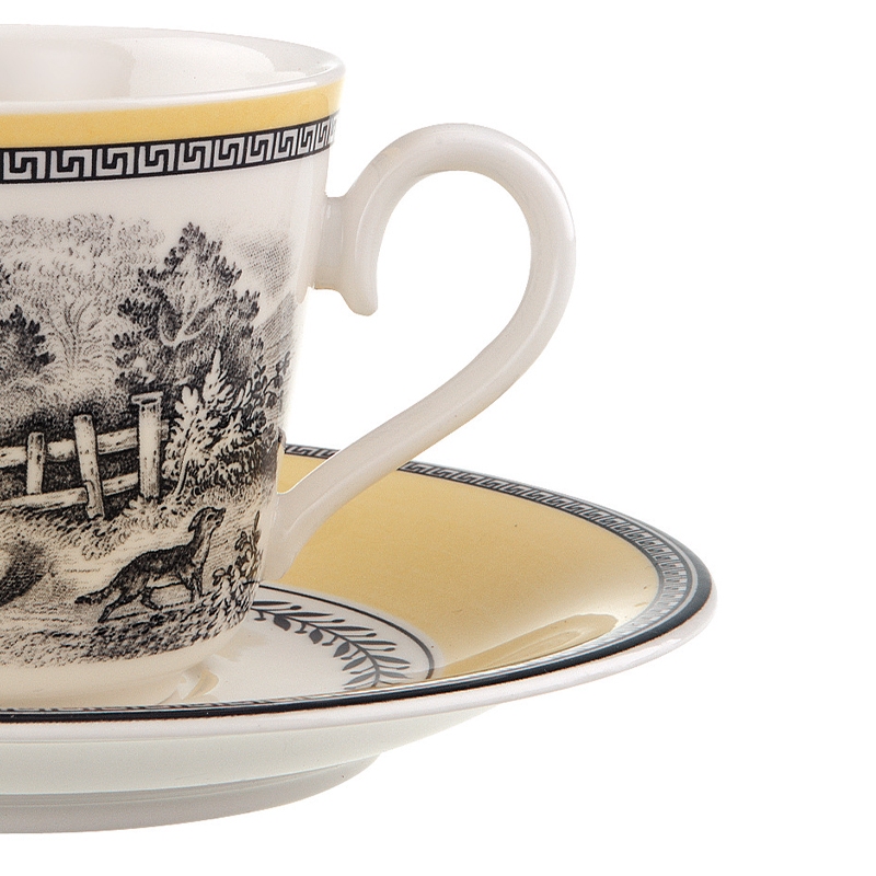 Villeroy & Boch - Audun Ferme ถ้วยกาแฟและจานรองถ้วยกาแฟ/ชาพอร์ซเลน (10-1067-1300) , (10-1067-1310) - รูปที่ 2