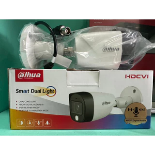 (พร้อมส่ง) ⚡️รุ่นใหม่ล่าสุด! DAHUA ⚡️กล้องวงจรปิด 2MP รุ่น B2A21P-U-IL-A บันทึกเสียง มีไมค์ ภาพสี 24 ชั่วโมง Full Color