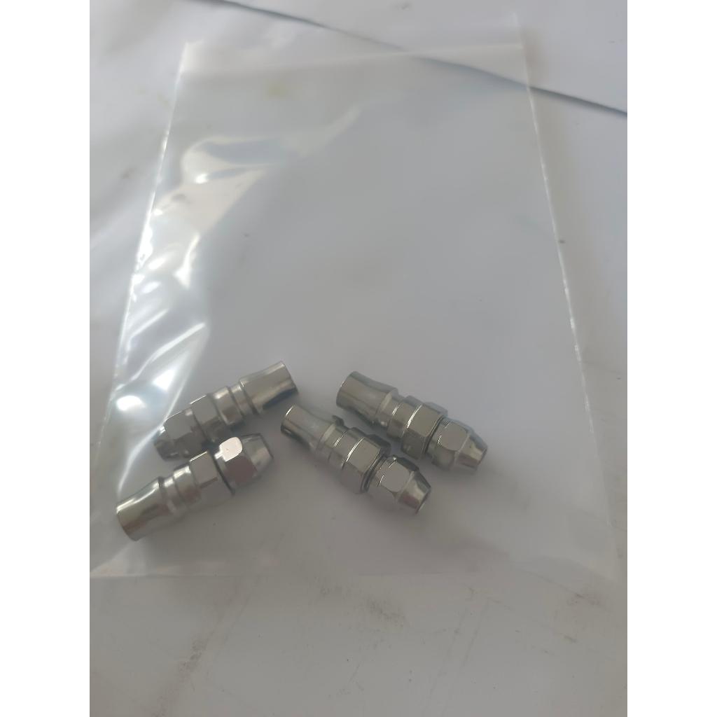 PP10 ข้อต่อลมสวมเร็ว (Quick Coupler) รุ่นคอปเปอร์ล็อค สำหรับสายลม รุ่น PP สินค้าคงเหลือ/ชิ้น = 4 (PK