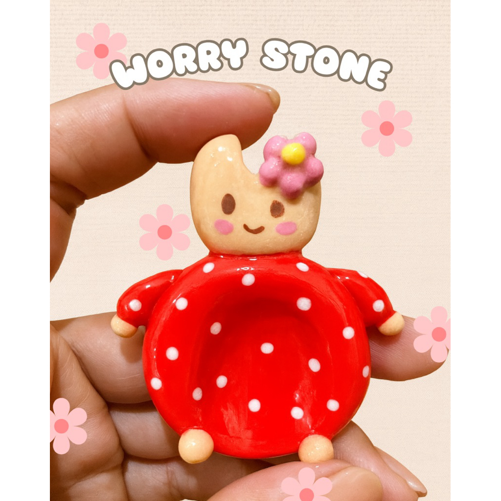 Worry Stone • Maroncream • หินคลายกังวล