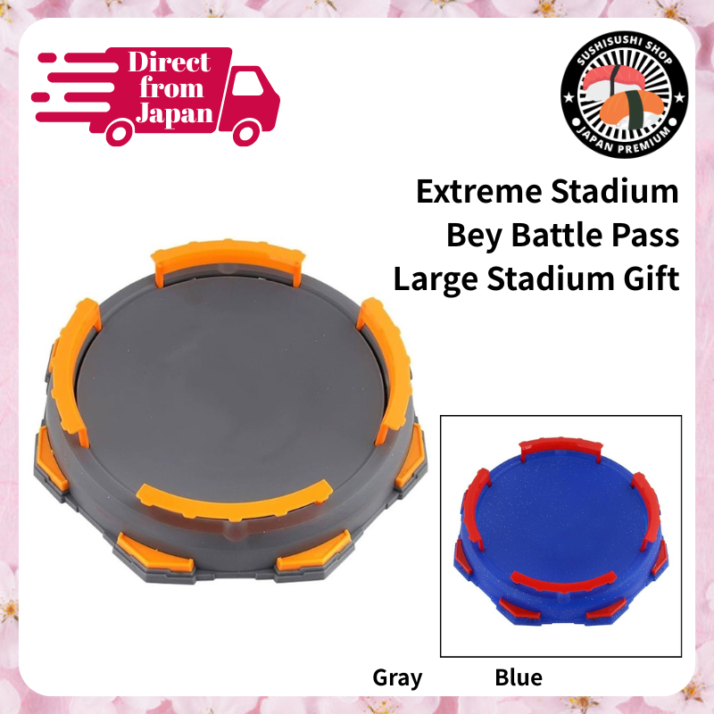 Extreme Stadium Bey Battle Pass - Large Stadium Gift Set (Gray & Blue)
