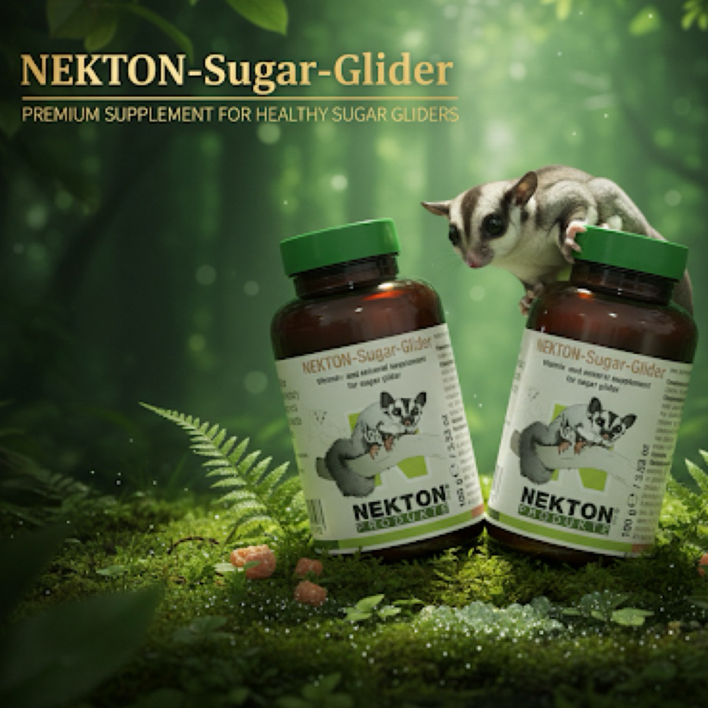 NEKTON Sugar Glider – วิตามินรวมที่ออกแบบมาสำหรับชูการ์ไกลเดอร์ นำเข้าจากเยอรมัน ชูการ์ไกลเดอร์ขนสวยแน่น