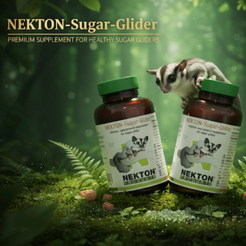 NEKTON Sugar Glider – วิตามินรวมที่ออกแบบมาสำหรับชูการ์ไกลเดอร์ นำเข้าจากเยอรมัน ชูการ์ไกลเดอร์ขนสวยแน่น