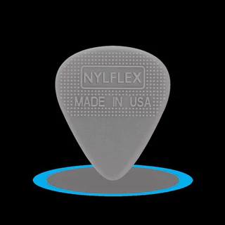 D’Addario® 1NFX2 Nylflex Pick ปิ๊กกีตาร์ ทรงหยดน้ำ ความหนามี 3 ขนาดให้เลือกทำจาก Nylon ** Made in USA **