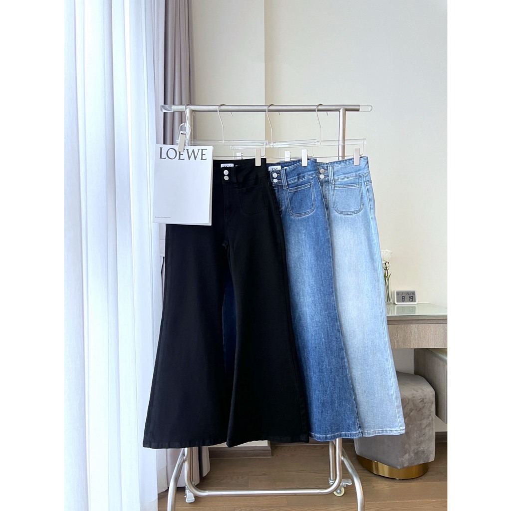 Bootcut Pockets Jeans กางเกงยีนส์ขาม้ารุ่น 61828 TAG FSY 🇰🇷