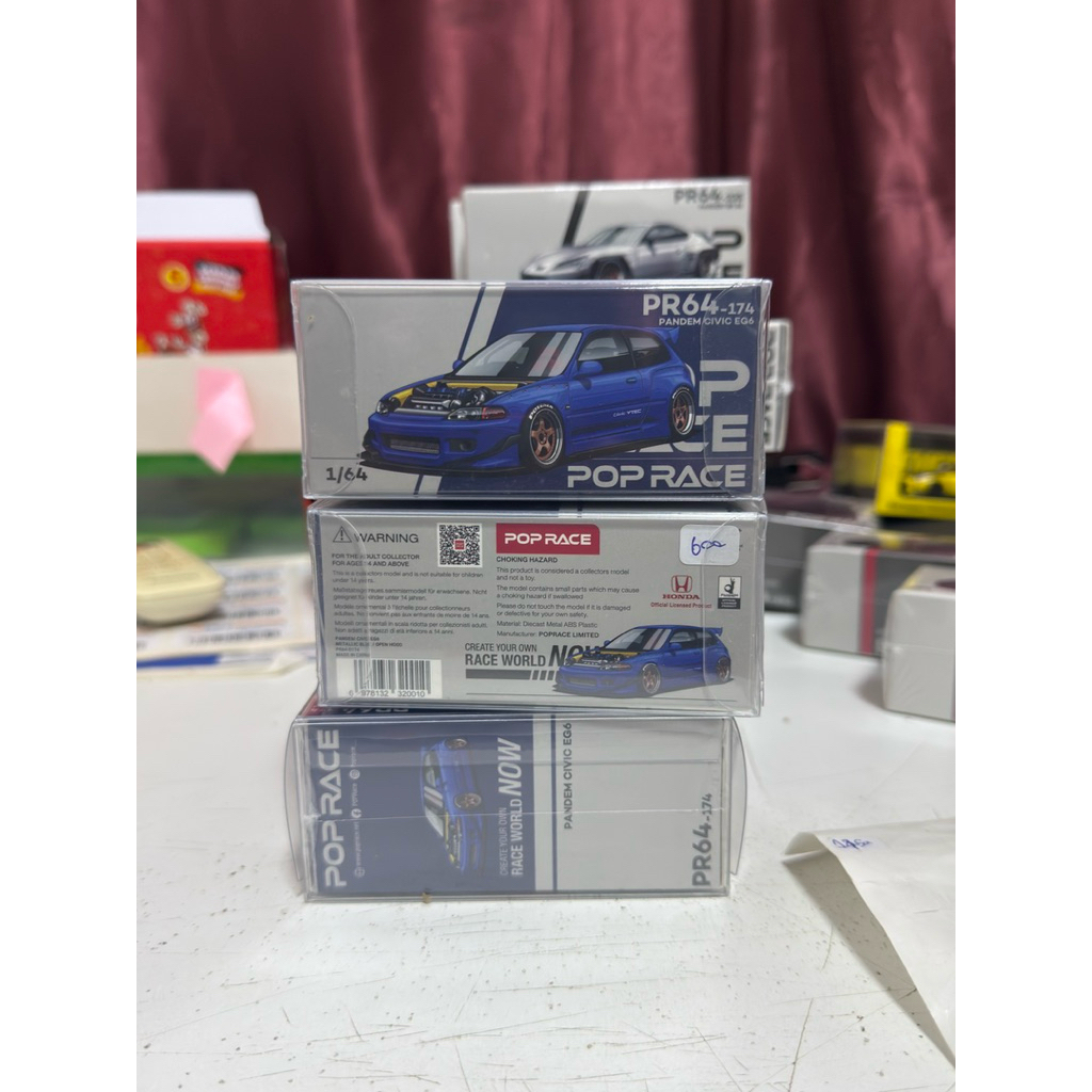 Poprace 1:64 Honda EG6 Pandem