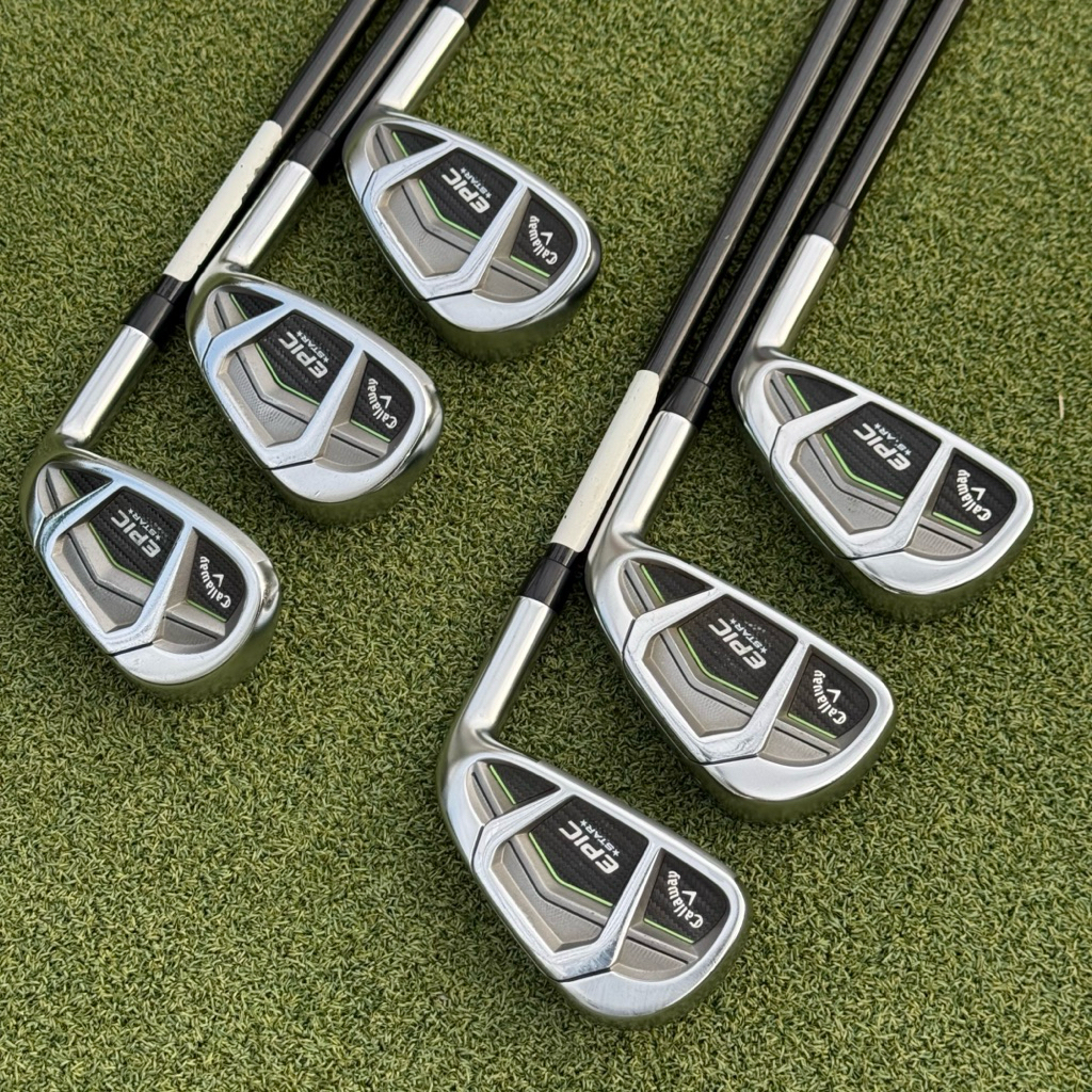 ชุดเหล็ก Callaway Epic Star 6ชิ้น กราไฟท์ Flex R speeder evo สวยสภาพดี ไม้กอล์ฟมือสอง