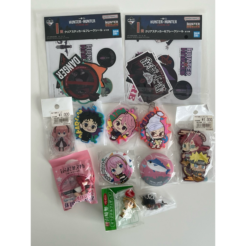 (พร้อมส่ง) - แท้จากญี่ปุ่นมือ 1 รวมสินค้า Dandadan Hunter x Hunter Puella Magi Madoka Magica Naruto Project Sekai Anime