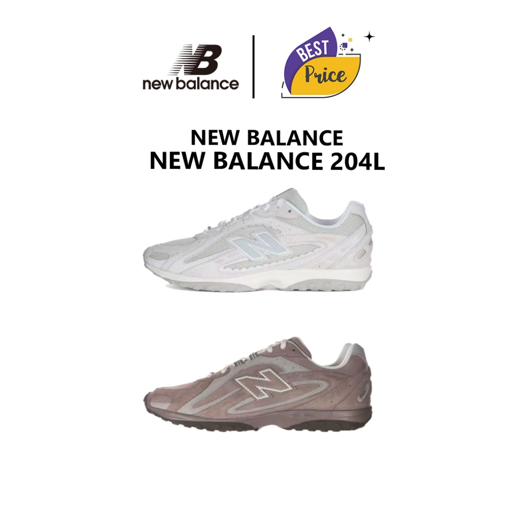 ของแท้ 100% New Balance 204L U204L2SZ/U204LMMAรองเท้าลำลอง รองเท้าผู้ชาย/ผู้หญิง