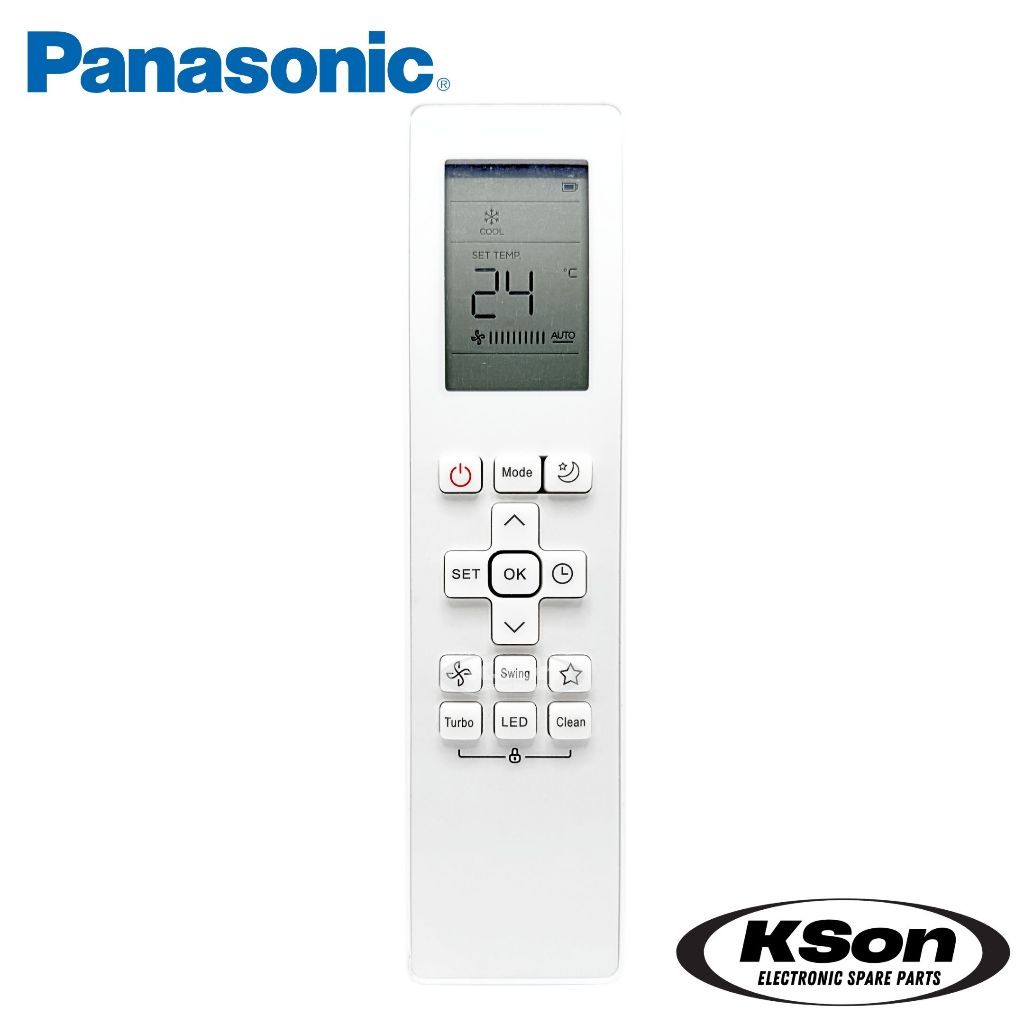 รีโมทแอร์ พานาโซนิค อะไหล่แอร์ Panasonic Air Conditioner Remote Control รุ่น RG10B(G)/BGEF ราคา ถูกที่สุด ดีลบีเคเค แกลเลอรีภาพที่ 2