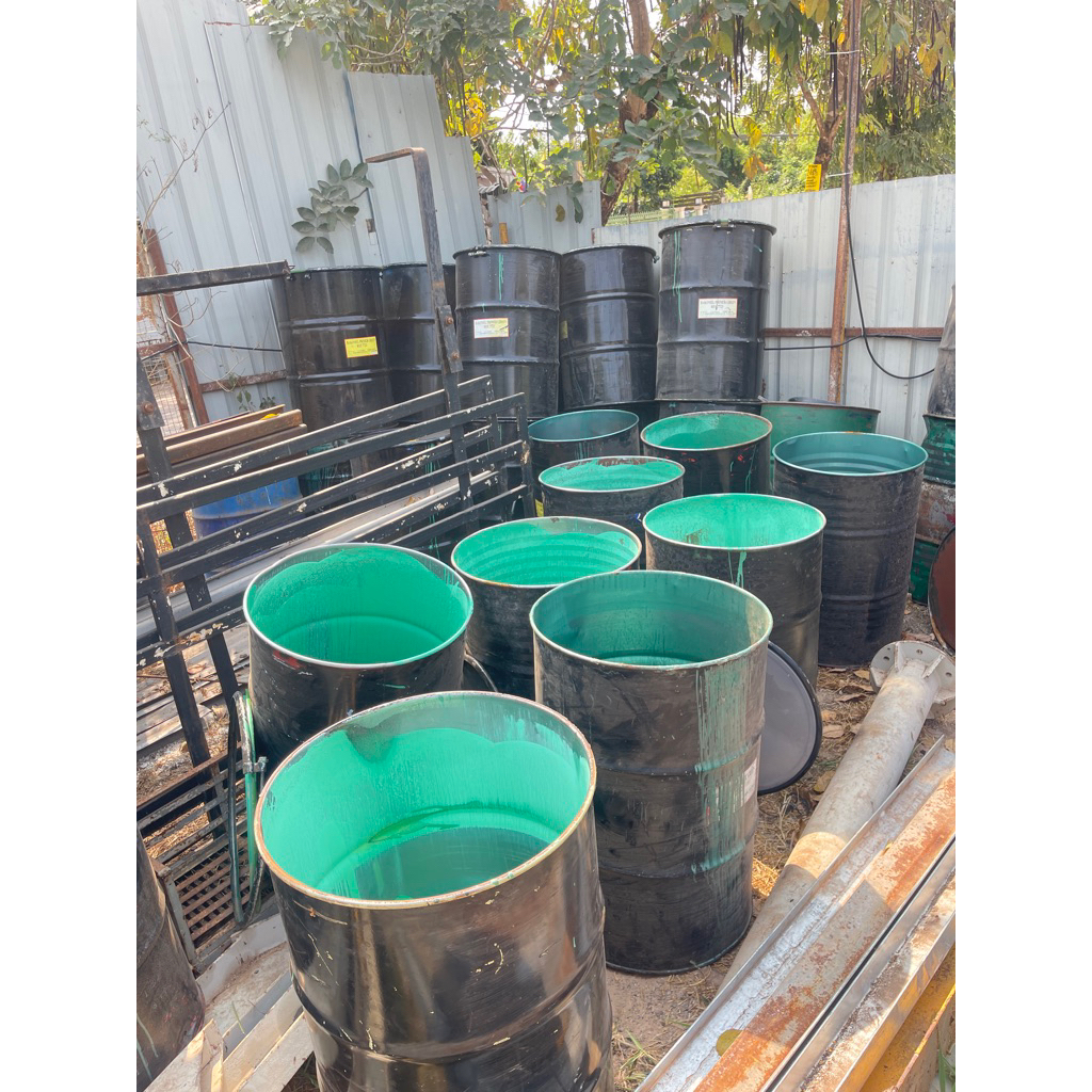 ถังเหล็ก200ลิตรถังน้ำถังเผาถ่าน