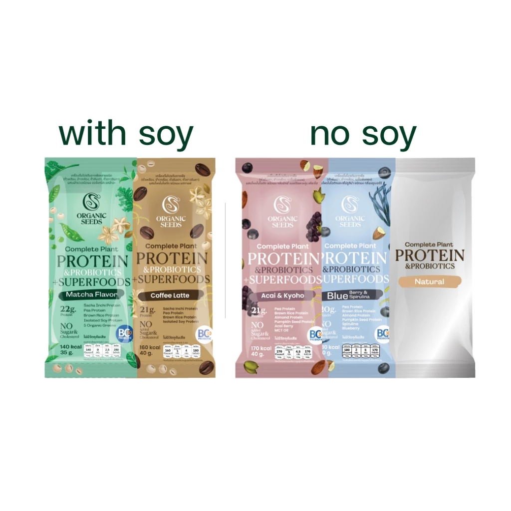 Set เปิดใจ Protein ทดลอง 5 รส (รสละ 1 ซองเล็ก) ปกติ 650 บาท พิเศษ 480 บาท