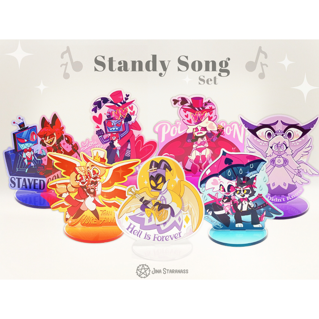 สเเตนดี้ อะคริลิค Hazbinhotel Standee acylic Song