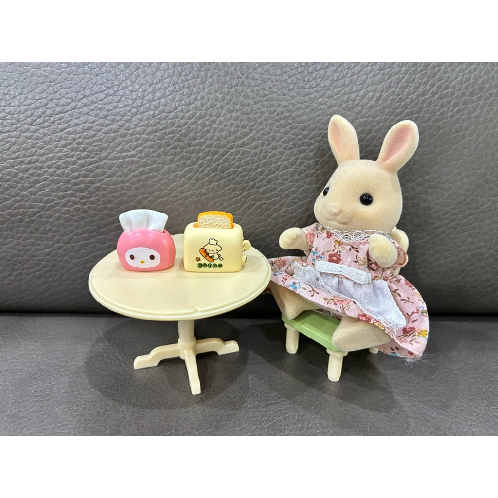ของจิ๋ว กล่องทิชชู มายเมโลดี้ Mymelody Sanrio เครื่องปิ้งขนมปัง เฟอร์นิเจอร์ Bread Tissue บ้านตุ๊กตา ตกแต่ง