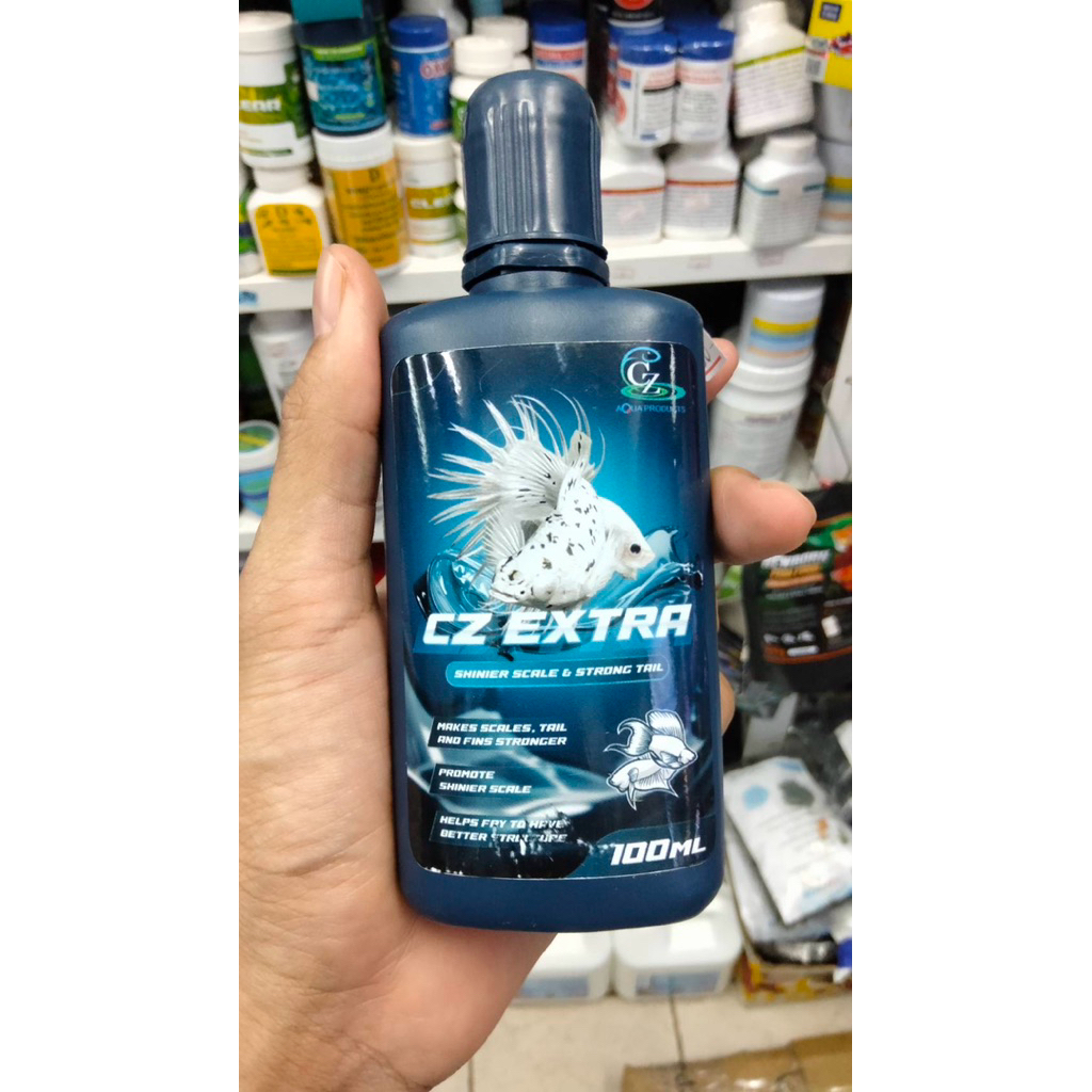 Cz Extra สำหรับปลาสวยงามทุชนิด100ml