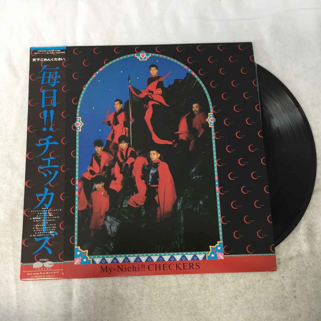Mainichi!! Checkers - Checkers. LP ขนาด 12 นิ้ว  K24