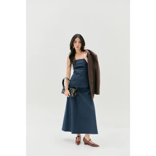 Felt.bkk Denia Dress เดรสเกาะอก กระโปรงทรงเอ