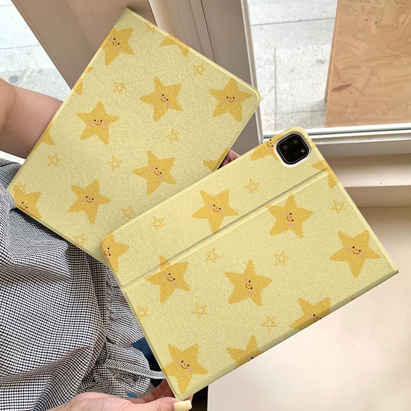 ส่งในพื้นที่ เคสไอแพด Gen12 Air5 ดาวน่ารัก วัสดุTPU สำหรับ iPad Gen11 Gen10 Air7 Air6 12.9' MINI6