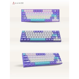 Ajazz AK680 V2 คีย์บอร์ดเกมมิ่ง Wired Game Theme Mechanical Gaming Keyboard รับประกัน 1 ปี