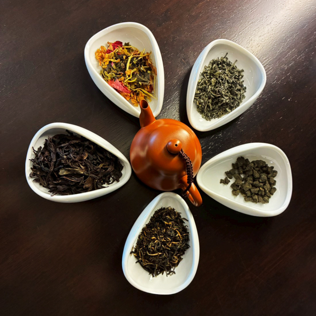 DENGDENG ชาลูกคนจีน เซทชารวมชา 5 ชนิด