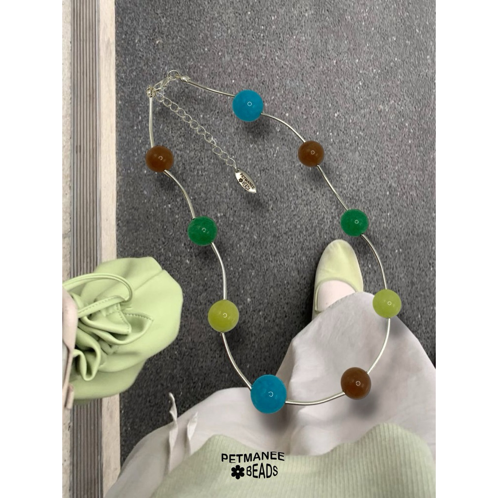 Looping necklace 👀🤏🏼