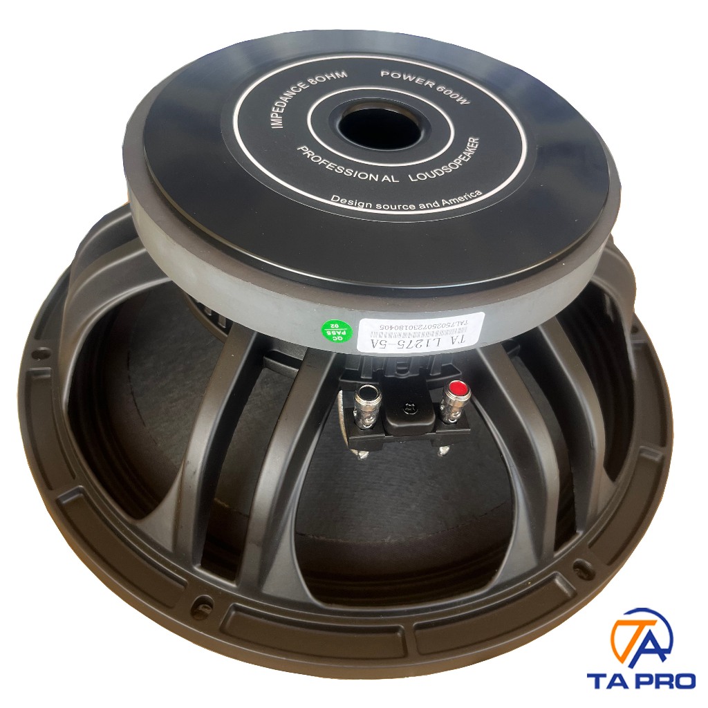 ดอก12 นิ้ว TA L1275-5A ลำโพง Ferrite 12นิ้ว 8โอห์ม ดอกลำโพงโครงหล่อ แม่เหล็ก190mm วอย3นิ้ว 75.5mm ทา