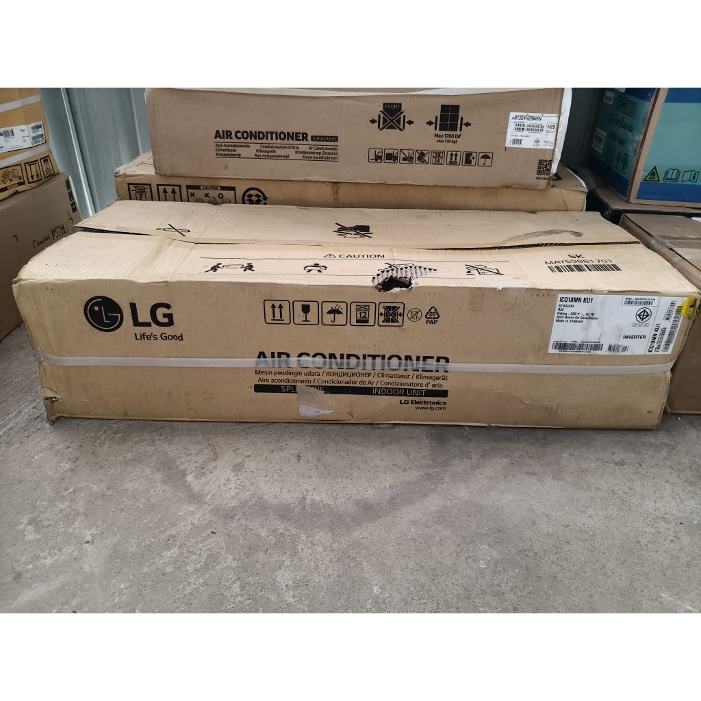 คอยล์เย็นแอร์ LG ICQ18MN KU1 กล่องมีตำหนิภายนอก