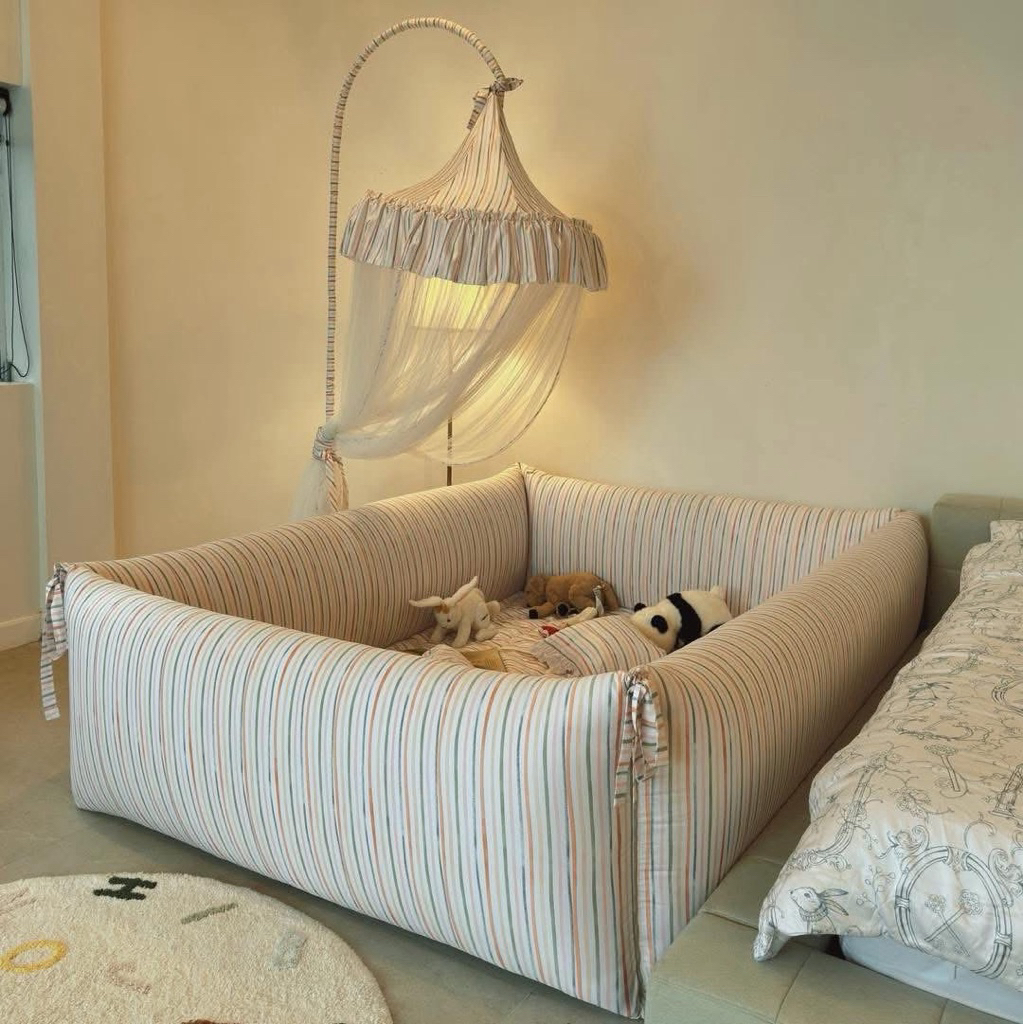 Baby Bumper Bed Safety Guard set ☁️👶