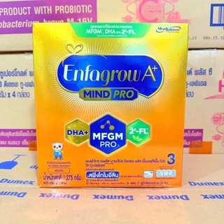 🎉Enfagrow A+MIND PRO-3_{รสจืด,กลิ่นวานิลลา1275g.}_เอนฟาโกร เอพลัส มายด์โปร สูตร3