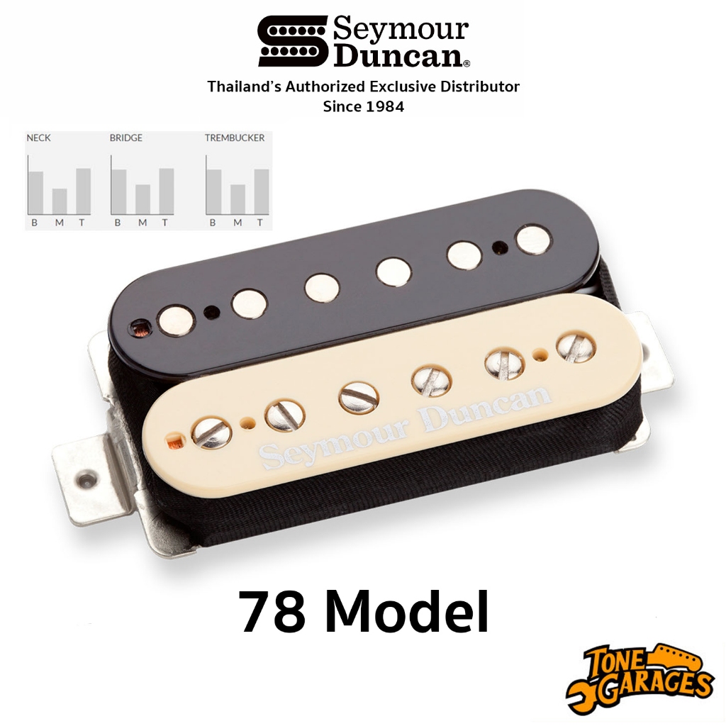 Seymour Duncan 78 Model Humbucker Trembucker ปิ๊กอัพกีต้าร์ไฟฟ้า ของแท้ Made in USA