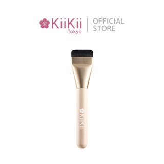KiiKii แปรงปัดแก้ม แปรงรองพื้น  Pink Gold แบบแบน แปรงแต่งหน้…