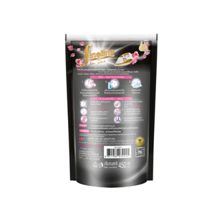 Fineline ไฟน์ไลน์ รีดผ้าเรียบ - อัดกลีบ 450 มล. ถุงเติม 6 ชิ้น (สีดำ) รีดผ้าเรียบ