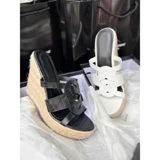 YOURSHOES YL / รองเท้าส้นตึกสูง 4.5นิ้ว เสริมหน้า 1.8นิ้ว