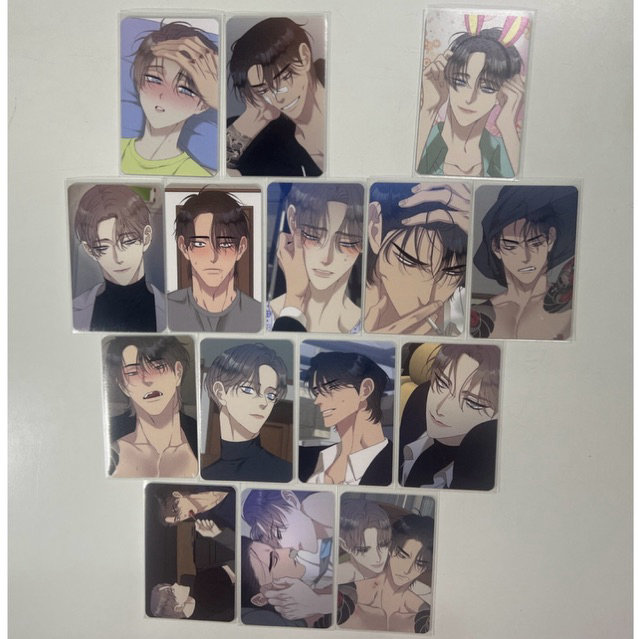 (พร้อมส่ง) Photocard ถิ่นคนเถื่อน โฟโต้การ์ด มันฮวา bl manhwa