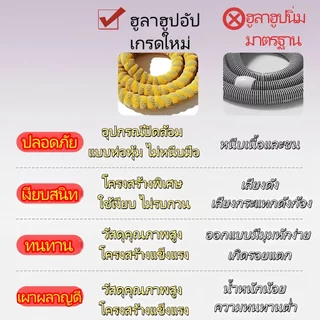 ฮูล่าฮูปนุ่ม ไม่มีเสียง 1.5KG น้ำหนัก ทำจากการถัก ใช้บริหารหน้าท้อง พุงบาง ออกกำลังกาย Hula Hoop