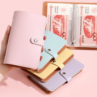 สมุดออมเงิน ใส่ได้ 100 แผ่น สมุดโน๊ตสมุดบัญชี ท้าทายออมเงิน Savings Book สมุดบันทึกการออม