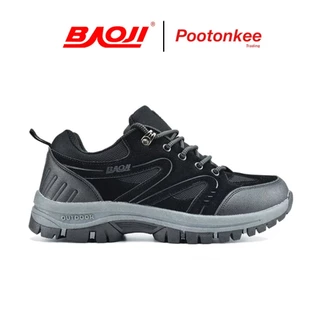 BAOJI บาโอจิ รุ่น BJM 607 Outdoor รองเท้าผ้าใบ รองเท้าเดินป่า ปีนเขา