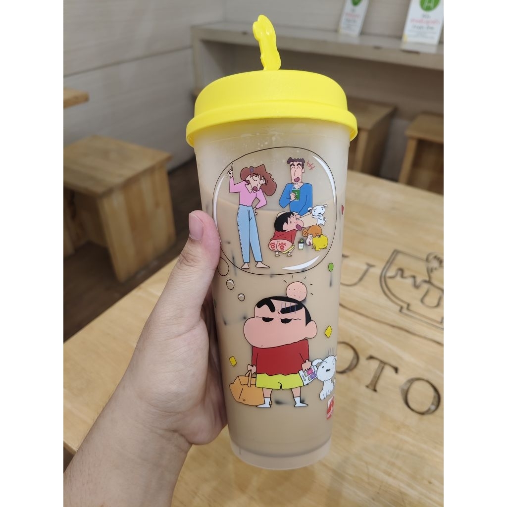 แก้วCRAYON SHINCHAN X FUKU MATCHA