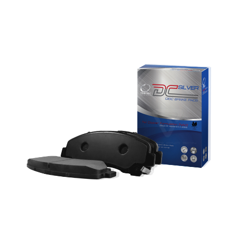 ผ้าเบรคหน้า COMPACT TOYOTA VIOS YARIS / YARIS ATIVE โตโยต้า วีออส ยาริส ปี 06-ปัจจุบัน เกรด DCC - รูปที่ 2