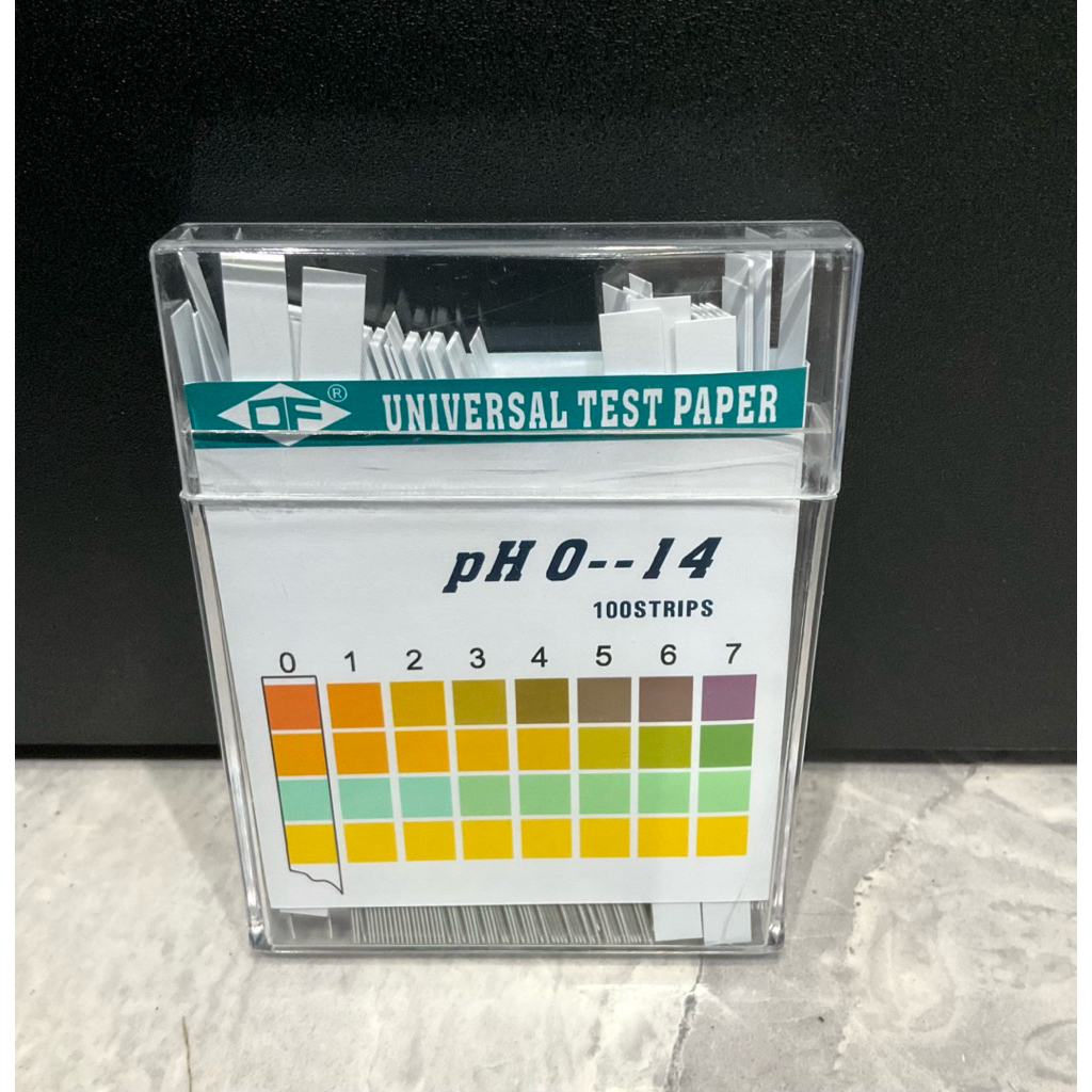 กระดาษทดสอบค่า PH 1-14 ทดสอบความเป็นกรดด่าง (100แผ่น/กล่อง)