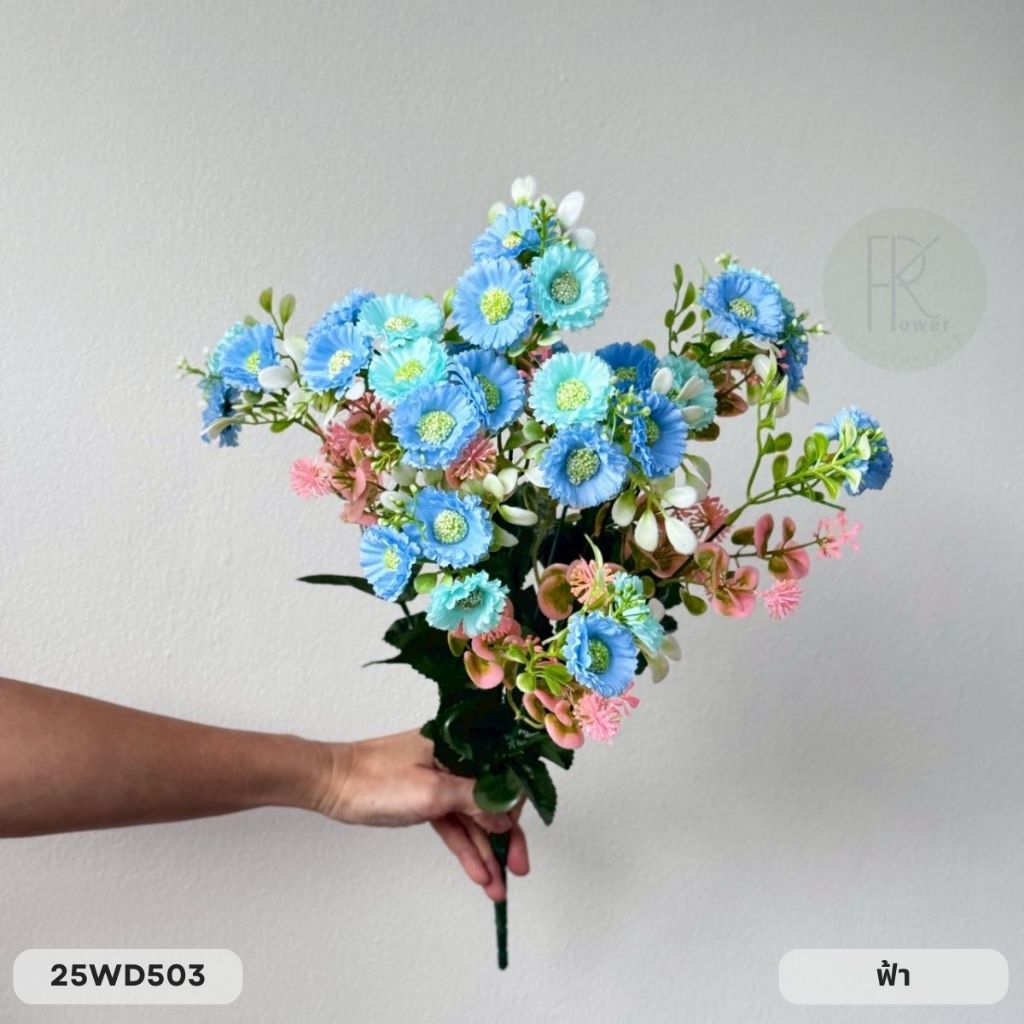 เบญจมาศ 12 ก้าน 36 ดอก หน้าดอก 4 cm. สูง 56 cm. ราคา ถูกที่สุด ดีลบีเคเค แกลเลอรีภาพที่ 7