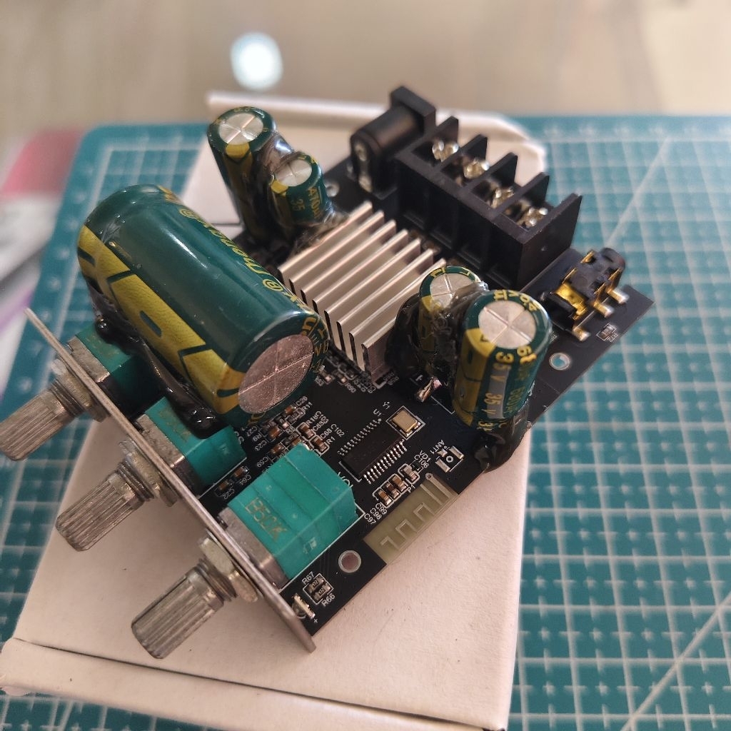 แอมป์จิ๋วโม ZK502 MT โมเพิ่มคาปา