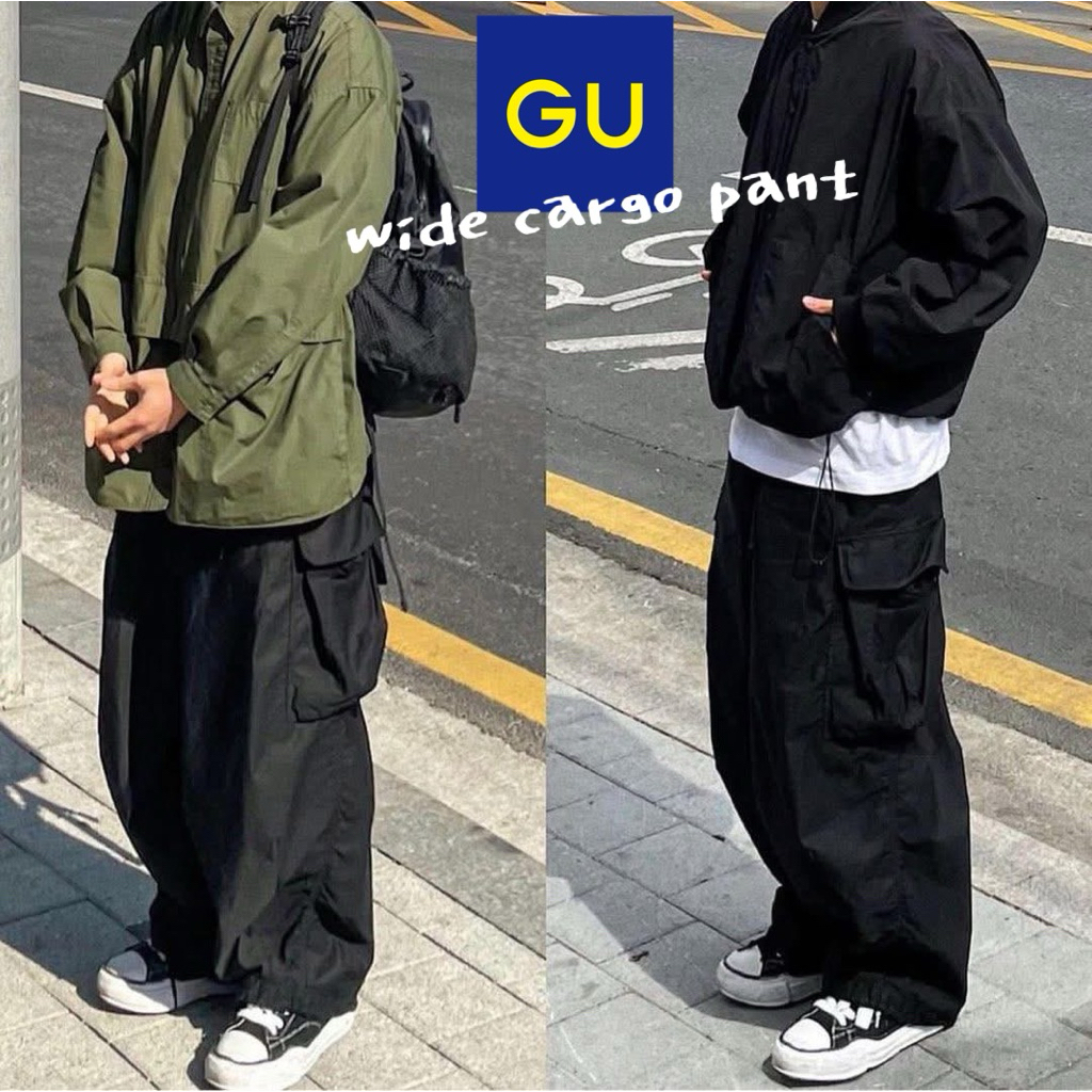 [ พร้อมส่ง🇹🇭 ] กางเกง Cargo แบรนด์ GU แท้💯🇯🇵