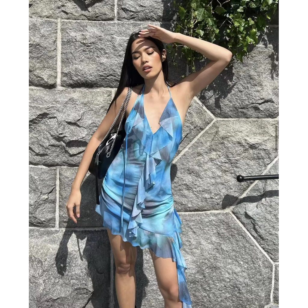 ส่งต่อ fabrique.co jolyn dress เดรส S โอนตรง 590 (shop1,890)